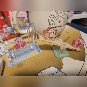 Kirby Acrylic Stand set (Swing, Seesaw)
